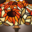 Tiffany Style Finish Sunflower Bronze Table Lamp - 7