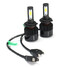 H10 Pair H7 6500K H1 H3 COB LED Car Headlight High Low Beam H16 Bulbs 4000LM 36W - 9