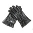 PU Leather Motorcycle Full Finger Winter Mittens Touch Screen Gloves - 3