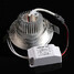 Led Warm White Ceiling Light White Silver 3w 3000k/6000k - 3