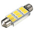 Interior Festoon Bulb Light Warm White Car Dome 9 LED 5630 SMD 42mm - 1