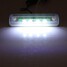 Tail Lamp Lights Truck Rear 24V License Number Plate SMD LED White - 2