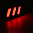 Mustang Rear Bumper Reflector Style LED Brake Lights House Honda Civic - 5