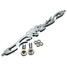 FLHR Glide FLHT Shift Harley Electra Chrome Skull Linkage Road King - 1