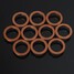 Copper Hose Standard Braided Clutch Brake Motorcycle 10pcs M10 Washers - 2