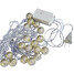 Warm White Ac 110-220v Decoration 20-led Christmas Holiday String Light 5m - 1