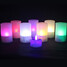 Plastic Feature Candle Set Led Solar Rechargeable Garden Light - 1