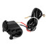 Motorcycle Cigarette Lighter Phone Power Adapter Charger Handlebar - 2