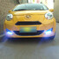 Black Shell Silver 2 X Waterproof 14CM COB Daytime Running Light 6W - 4