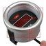 Fitting Kit 12V Gauge Tachometer Display with Rev Counter 52mm Red Digital RPM - 3