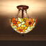 Lights Pendant Lamp Sunflower Tiffany Shade - 3