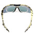Anti UV Eyewear Polarized Oval Windproof Semi Sport Sunglasses Goggles Unisex Rimless - 6