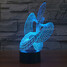 Touch Dimming Led Night Light Decoration Atmosphere Lamp Novelty Lighting Colorful 100 3d Christmas Light Abstract - 4