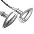 Motorcycle Bullet Turn Signal Cruiser Chopper Light For Harley Davidson 4pcs Chrome Indicator - 6