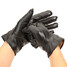 Warm Gloves Leather Motorcycle Driving Touch Screen - 7
