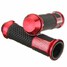 Motorcycle Dirt Bike 25mm Handlebar Hand Grips Rubber Aluminum CNC - 2