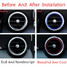 C-Class New Ring Interior Decorative Benz 7pcs Vent Air Conditioning - 7