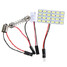 LED Panel Car Connector Board Lamp Light Multiple Interior Dome Reading 24SMD - 1