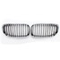 BMW E90 Pair of Plated Grille 3 Series Hood Front - 1