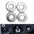 Compass Covers Trim Caliber Patriot Dodge Chrome Door Jeep Lock 4pcs - 1