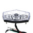 Halley Cruise Mini Wildfire Motorcycle Retro Prince LED Taillight 12V - 5
