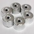 17MM Chrome Golf Passat Bolts Covers Polo Alloy Wheel Locking Caps Nut VW - 2