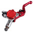 8inch Motorcycle Hydraulic Brake Clutch Lever Cylinder Handlebars - 3