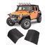 Hood Cover for Jeep Wrangler JK Shields Pair - 6