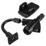 Mount Holder Phone Charger Motorcycle Dual USB Cigarette Lighter - 2