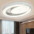 Simplicity Flush Mount Fixture Acrylic Led Ceiling Lamp 2w Bedroom Light - 3