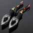 Light For Honda Turn Signal Indicator Blinker Motorcycle 12LED Kawasaki - 2