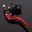 CNC Brake Clutch Lever Master Cylinder Red Universal Motorcycle - 6