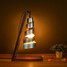 Lamp Bedside Minimalist Wood 100 Modern - 6