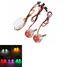 2Pcs LED Lights Lamps Motorcycle Motor Bike Bulbs Strobe Flash Brake Tail Flashing - 1