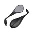 Motorcycle Rear View Mirrors Black for BMW - 3