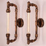 Wall Sconces Mini Style Traditional Retro Pipe Water Classic Metal - 1