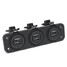 Splitter Power 2.1A Car Socket Outlet 12~24V Charger Adapter Supply Ports USB - 3