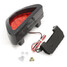 Motorcycle Flash Strobe Taillight Fog DRL Rear Tail Brake Stop Light Red 12 LED - 2