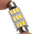 Interior Festoon Bulb Light Warm White Car Dome 9 LED 5630 SMD 42mm - 3