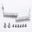 2Pcs Brackets S4 Repair B6 B7 Hinge RS4 Glove Box Kit for Audi A4 Screw 8E - 3