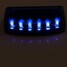 Solar Warning Charger LED Sensor Burglar Alarm Car Security Blue Light Auto - 7