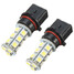Pair P13W 7000K RS White LED Lights Lamps SS 18SMD DRL Fog Driving Camaro - 5