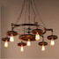 Aisle Chandelier Retro Bedroom Gear Creative Iron Home Furnishing - 1