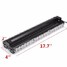 Strobe Warning Universal 12V White Amber 6000K LED Work Light Bar Light Flashing - 6