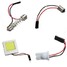 8W 5 x T10 Lamp Car Interior COB LED Lights Dome Festoon License Plate - 2