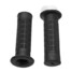 Handle Bar Motorcycle Handlebar Grips Black Rubber Pair 22mm - 1