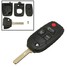 Button Uncut Key Keyless Case Flip Volvo Shell - 1