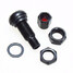 Metal Tire Valve Stem Caps Alloy 4pcs Wheel Air Aluminium Covers Black Styling - 5