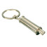 Model Fob Silver CAR Exhaust Tail Pipe Auto Part Key Chain Ring Gift - 2