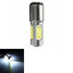 White Bulb ATV COB LED Moped Scooter Motor Bike H16 Headlight BA20D Light - 1